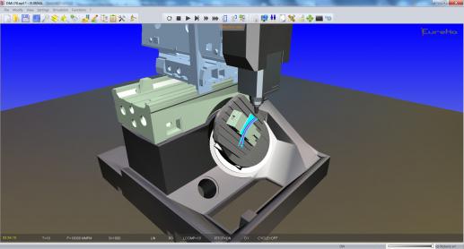 Robot Milling Simulation Software from ROBOTIS