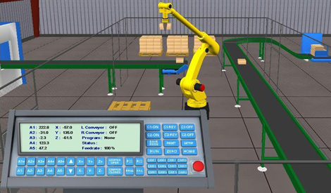 Robot Simulation Software for Educational Purpose from LOGIC DESIGN